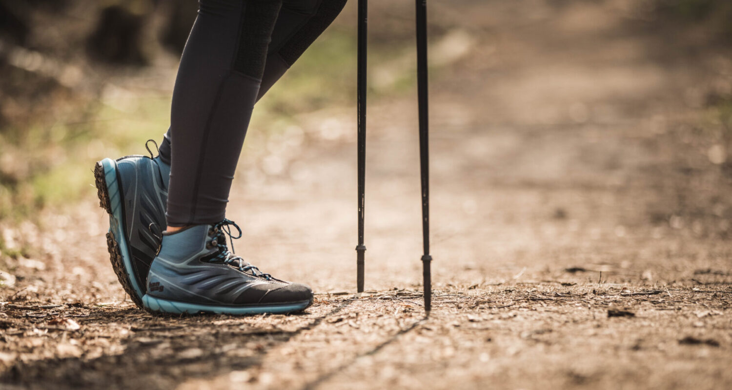 Wandelschoenen kleine voet